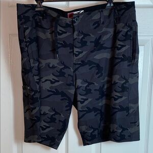Micros Camouflage Boardshorts/Hybrid Shorts Size 36 Grey Black